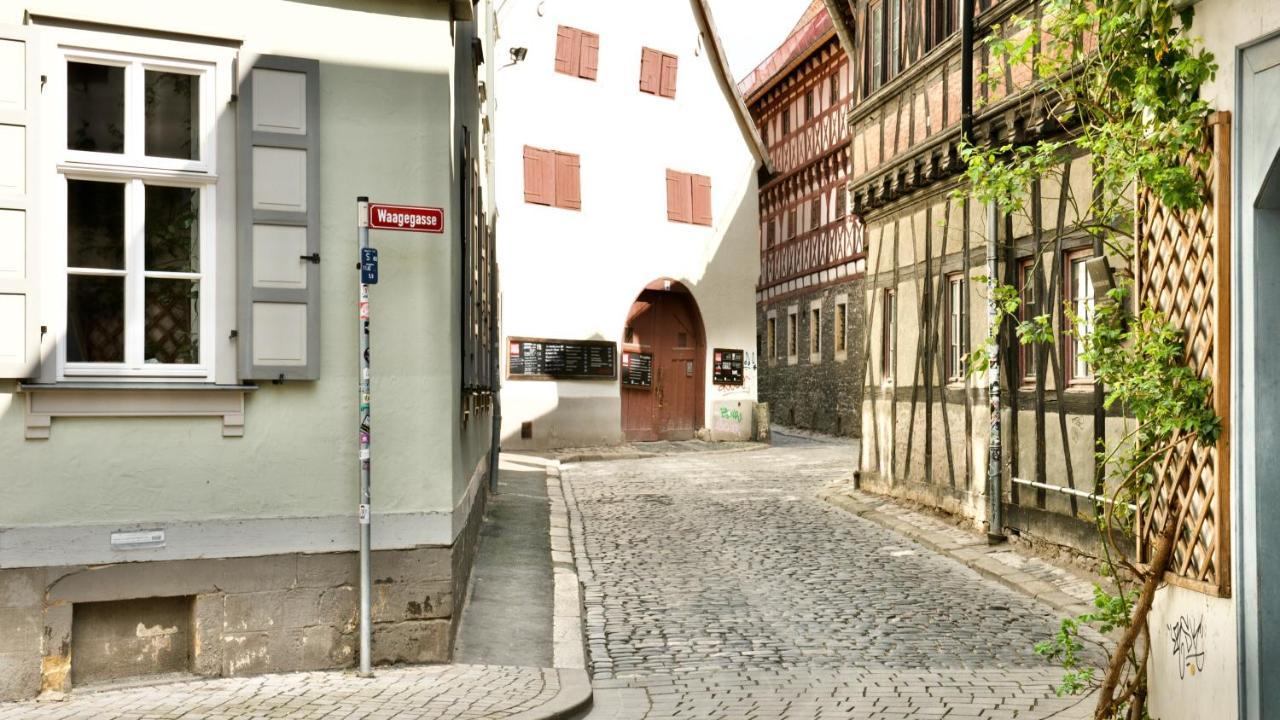 Gelber Loewe - Ferienwohnung In Der Erfurter Altstadt Экстерьер фото